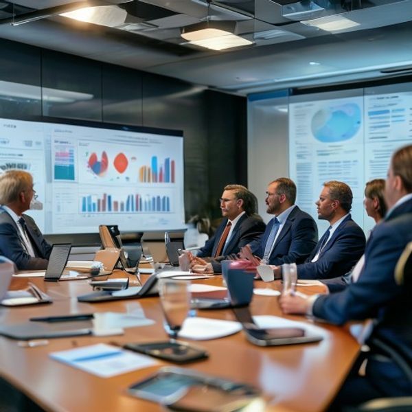 Executive business review session